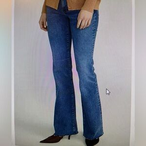 Frame Denim Blue Flare Jeans